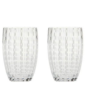 Copos Perle tumbler BRANCO Conj. 2